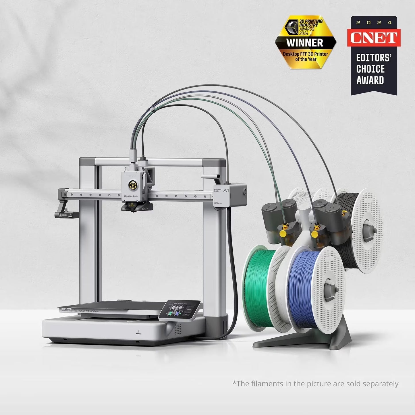 Bambu Lab - A1 Combo 3D Printer - Silver